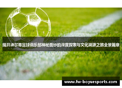 揭开波尔蒂足球俱乐部神秘面纱的深度探索与文化溯源之旅全景篇章